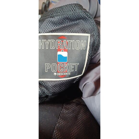 VTG Men's XL Descente North America DNA Ski Snowboard Jacket Gray Full-Zip - Picture 7 of 11